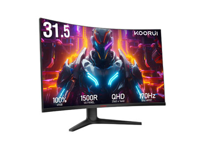 31.5 "moniteur de jeu
170Hz QHD