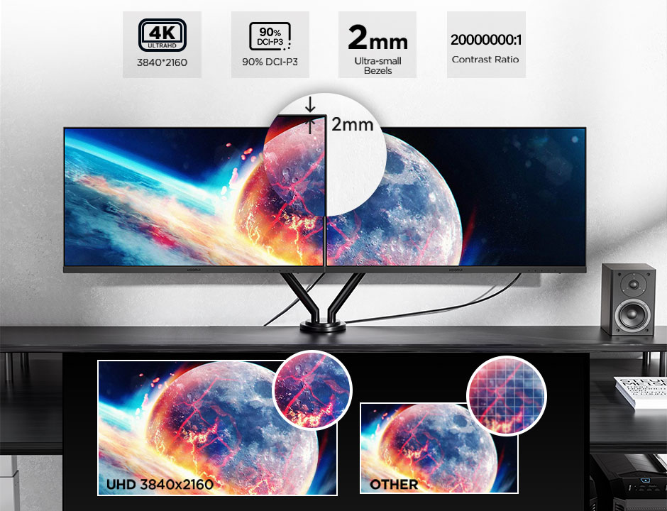 27 pouces
Moniteur de jeu UHD